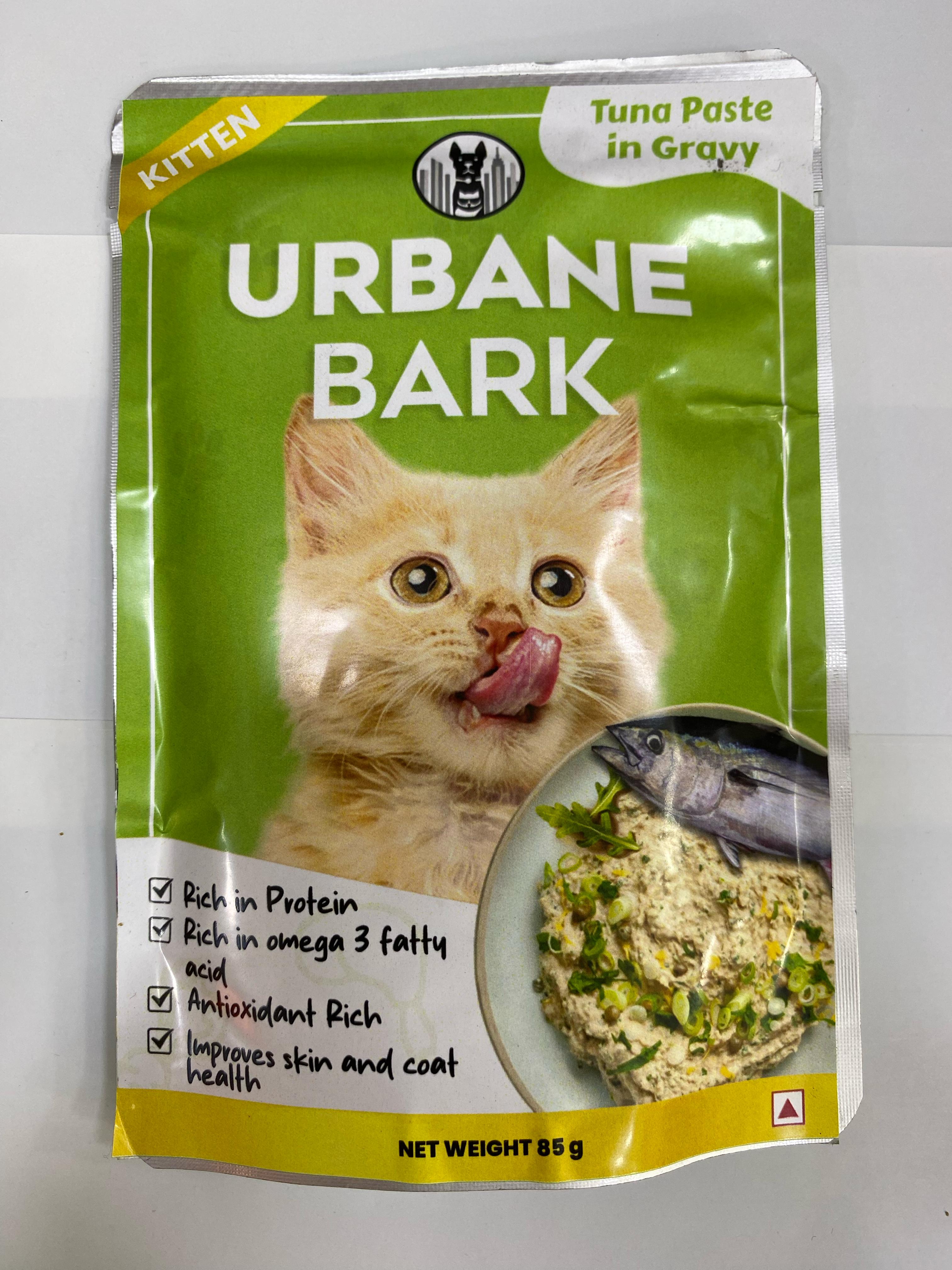 Urban Bark Tuna Paste Kitten Cat Wet Food