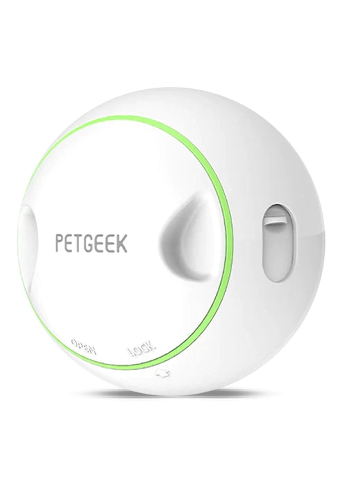 Pet Geek Foodie Orb Rolling Ball Treat Toy for Dogs