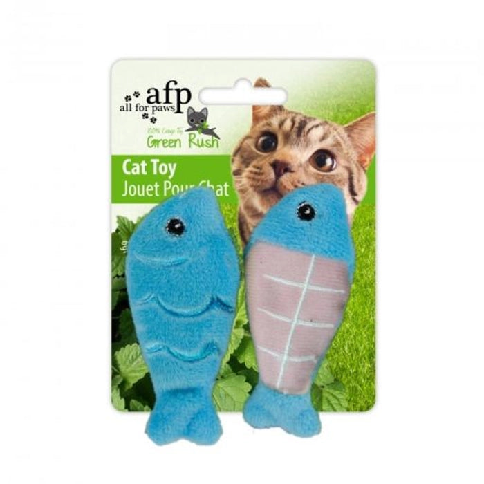 afp Green Rush Catch Of The Day Toy for Cats