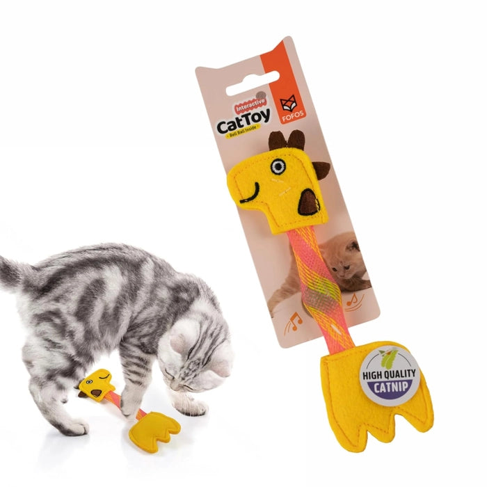 Fofos Flick Tube Cat Toy