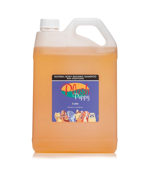 Plush Puppy Natural Body Building Dogs Shampoo
