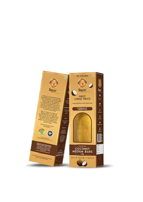 Dogsee Singles Coconut Dental Chew for Medium Dogs