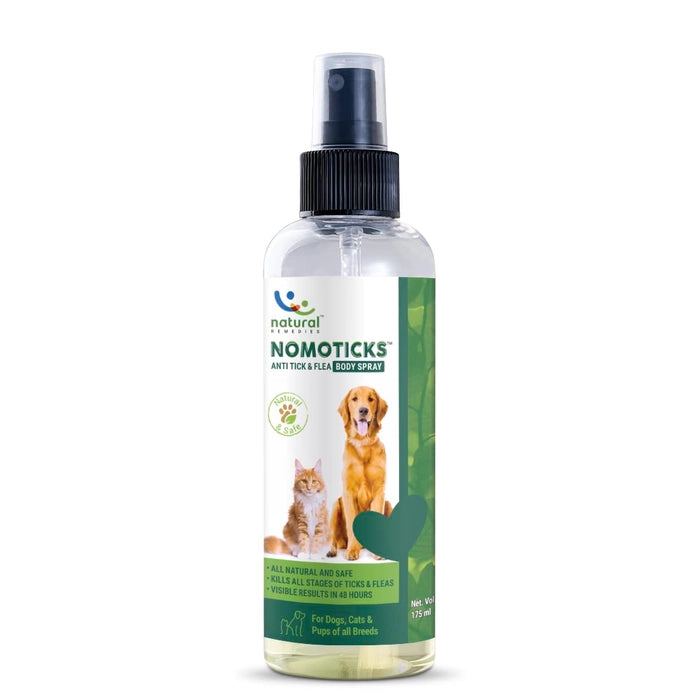Naturals Nomoticks Body Spray for Dogs & Cats