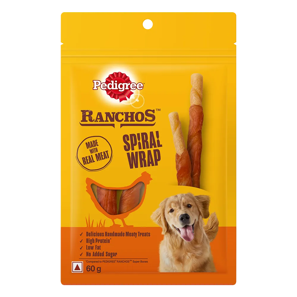 Pedigree Ranchos Spiral Wrap Dog Treat