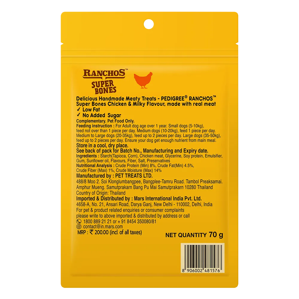 Pedigree Ranchos Super Bones Dog Treat