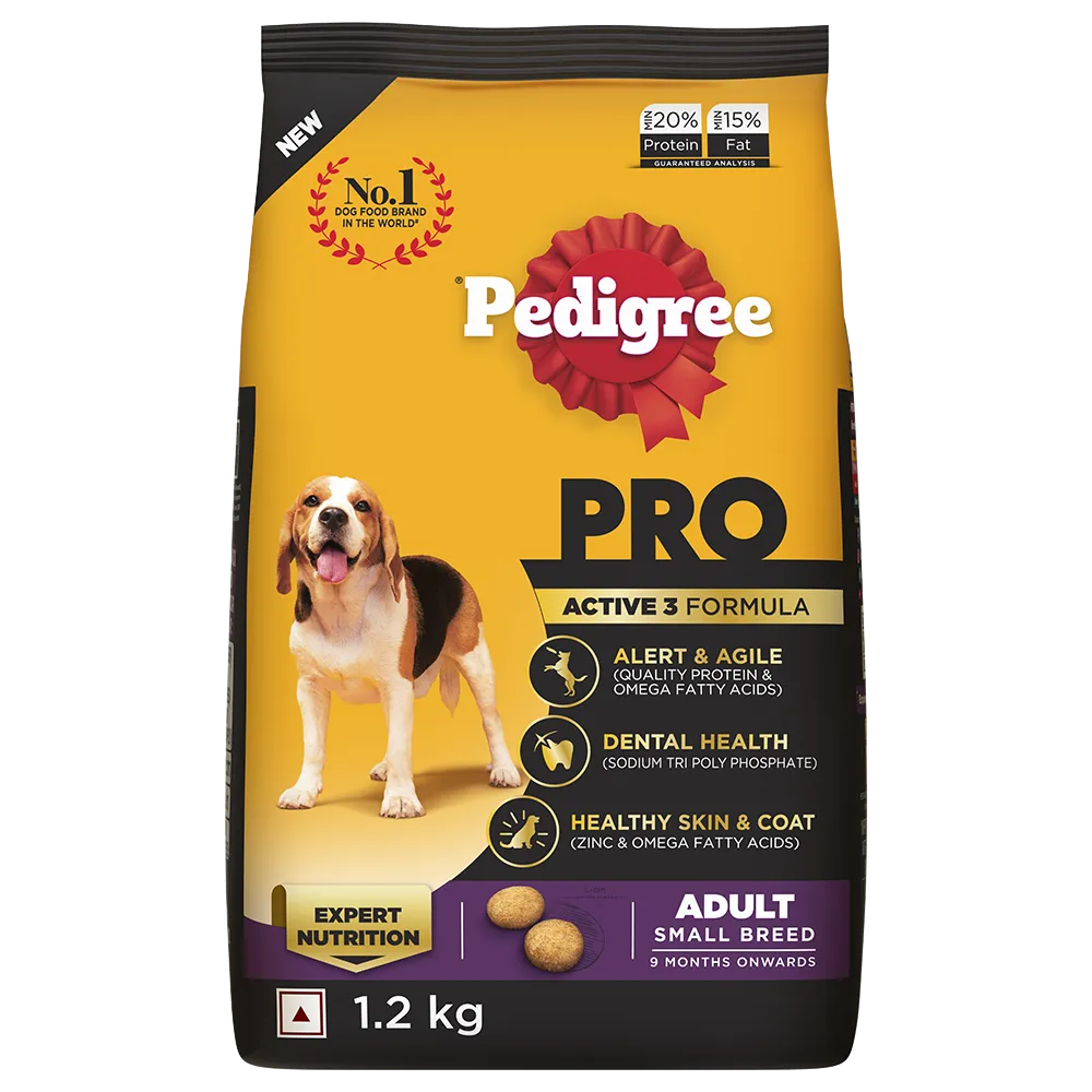Pedigree Pro Adult Small Breed Dog Dry Food