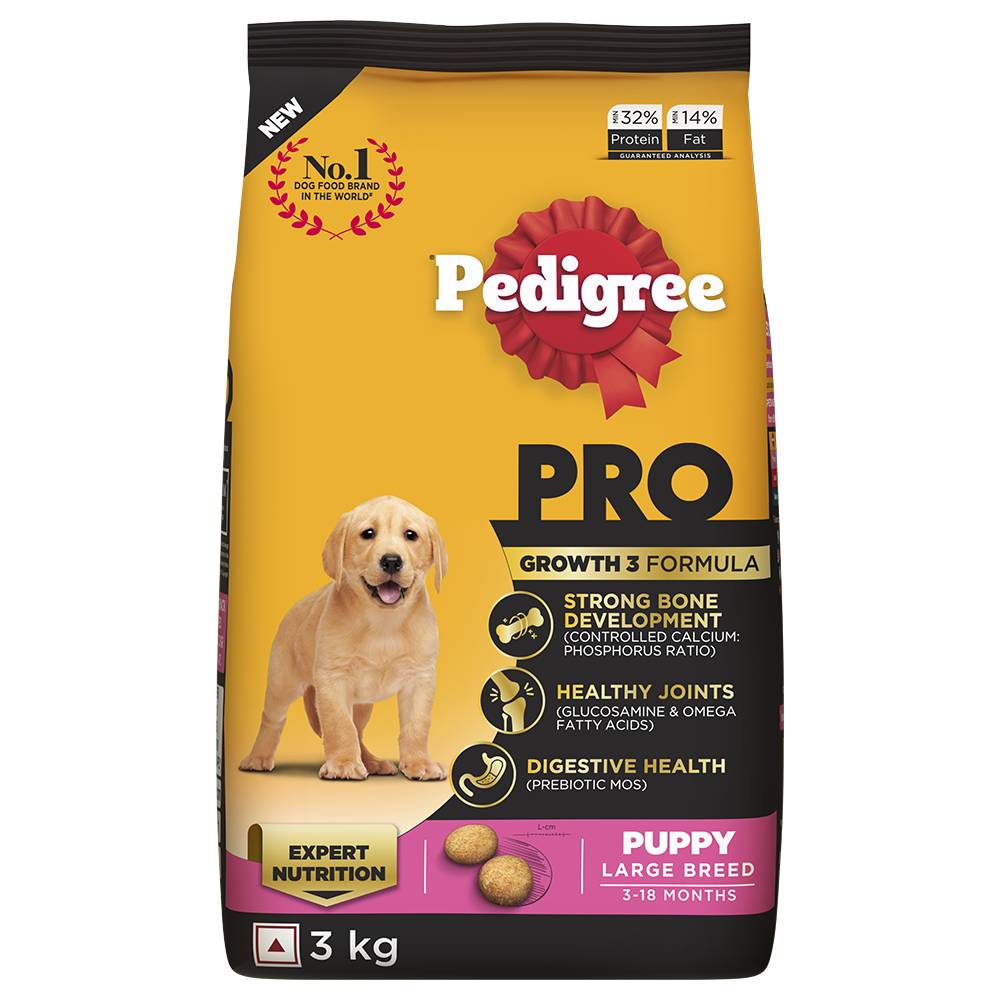 Pedigree Pro Large Breed Puppy Dog Dry Food