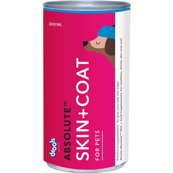 Drools Absolute Syrup, Skin and Coat Supplement for Dogs