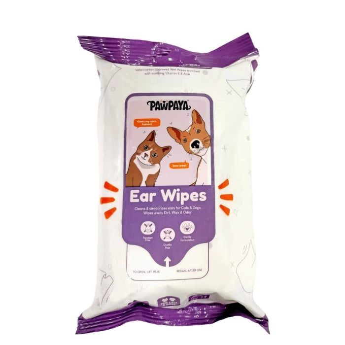 Pawpaya Ear Wipe Pull Pack