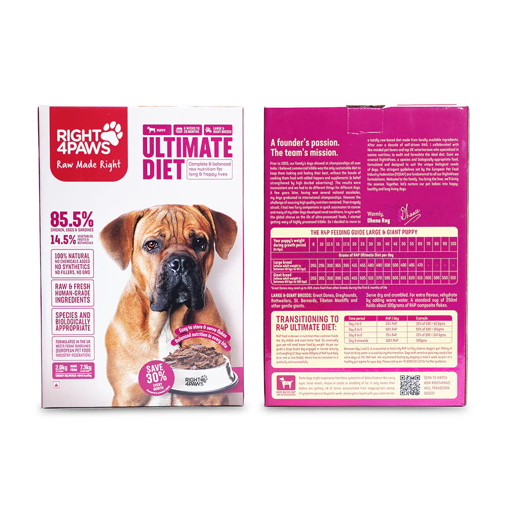 Right 4 Paws Ultimate Diet Large & Giant Puppy Dry Food