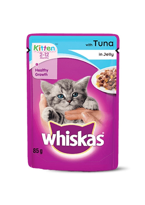 Whiskas Tuna Kitten Cat Wet Food