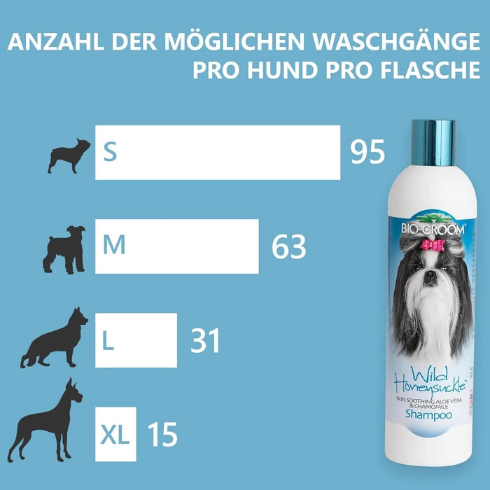 Bio Groom Wild Honeysuckle Natural Scent Dog Shampoo