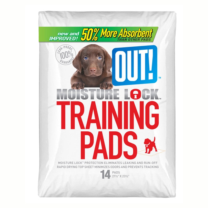 OUT Moisture Lock Dogs Training Pads