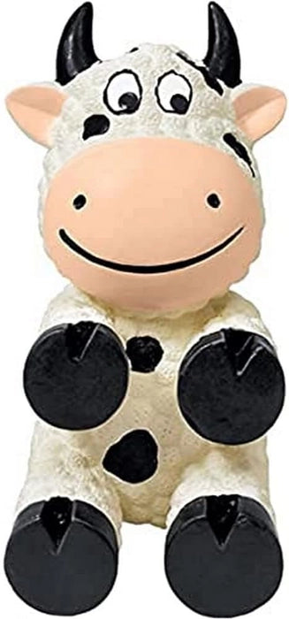 Kong Wiggi Cow Squeaky Toy