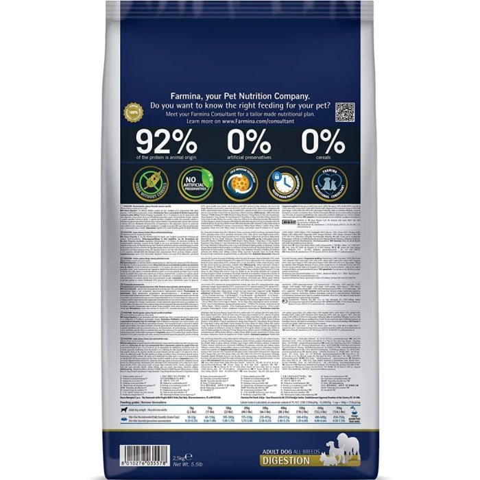 N&D Quinoa Digestion Lamb All Breed Adult Dog Dry Food