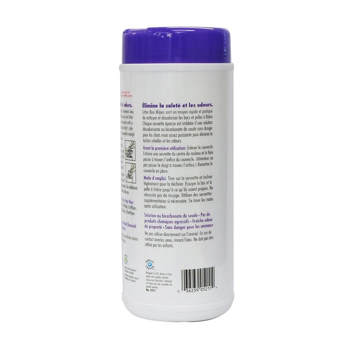 Petkin Litter Box Wipes for Cats