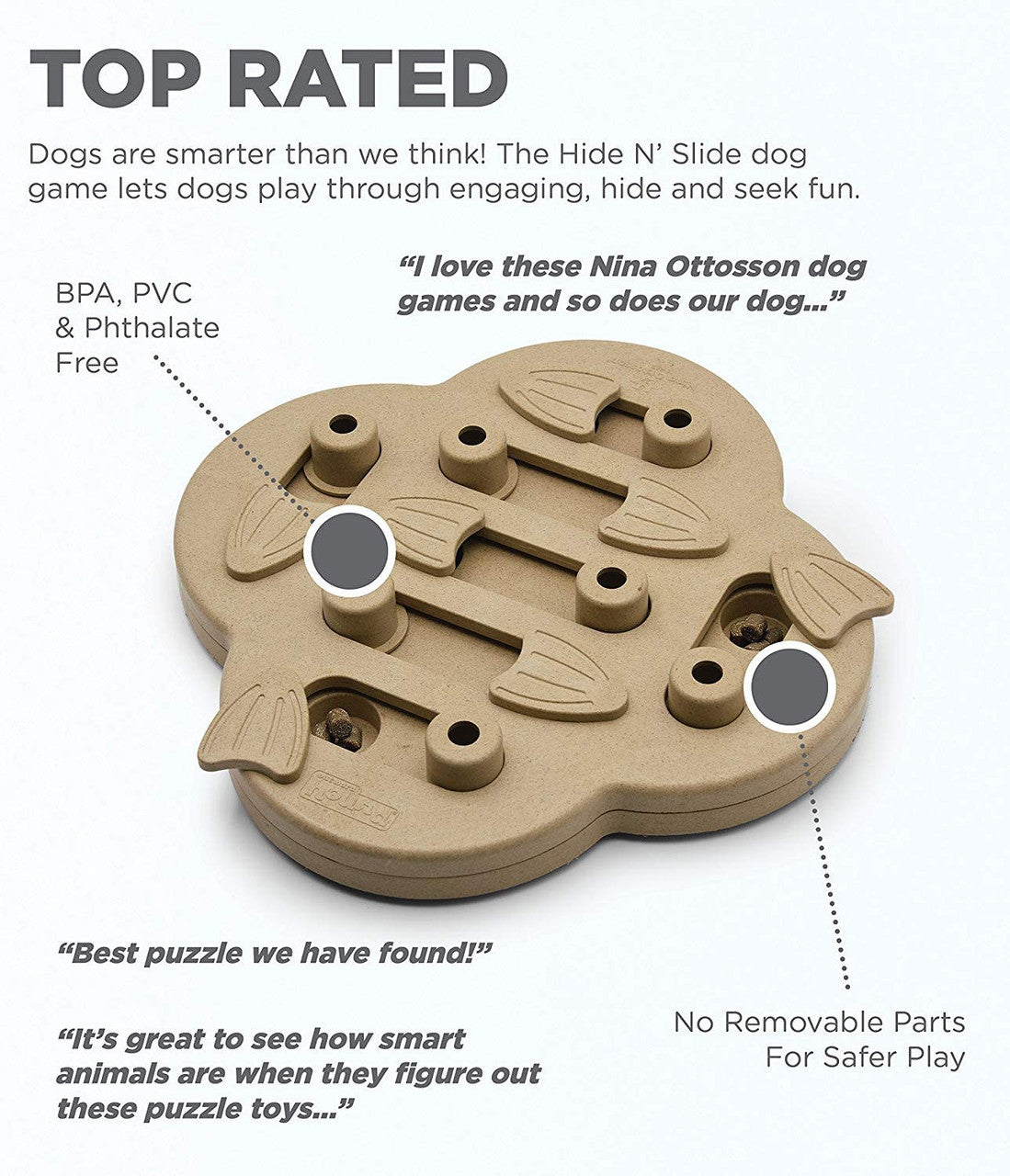 Outward Hound Nina Ottosson Hide N Slide Dog Puzzle