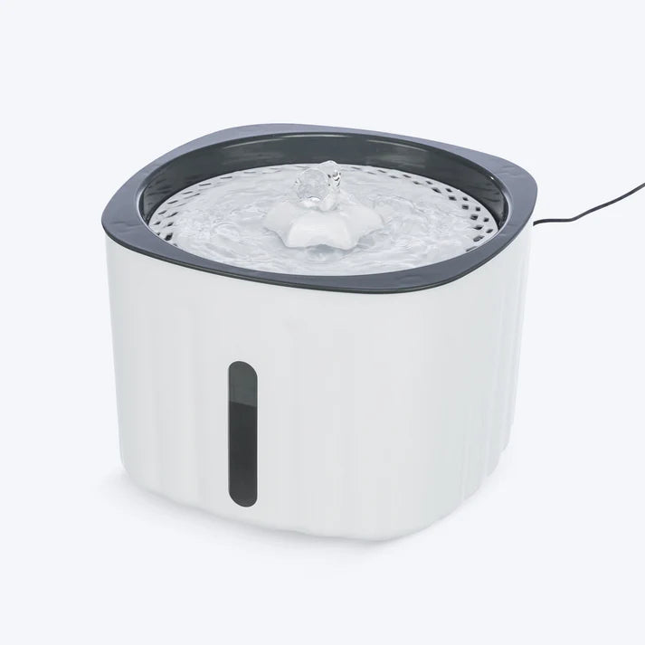 Trixie Flower Fountain White & Grey