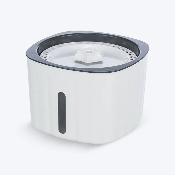 Trixie Flower Fountain White & Grey