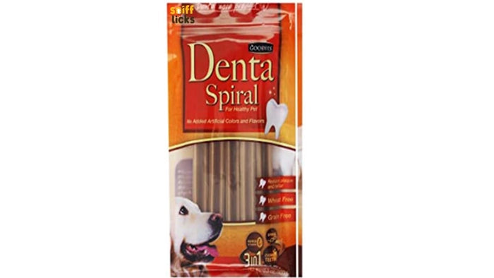 Goodies Dental Spiral Dog Treat