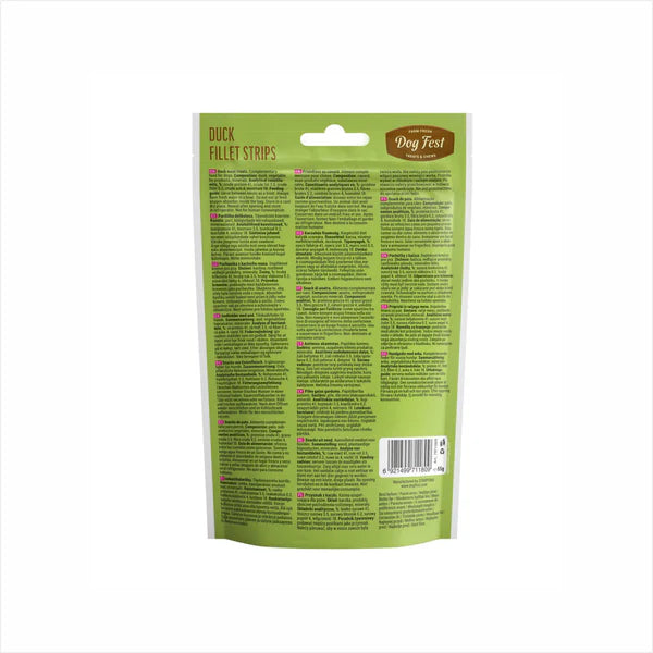 Dog Fest Duck Fillet Stripes Dogs Treat