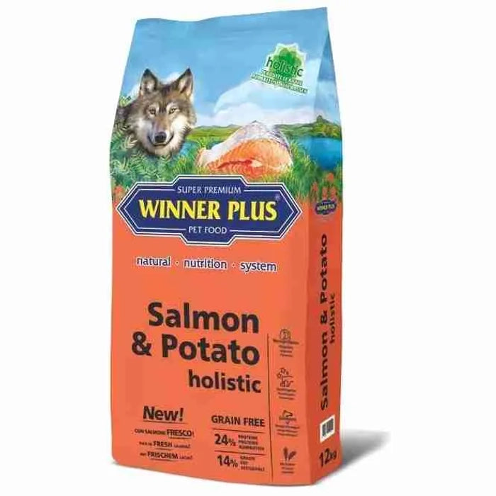 Winner Plus Salmon & Potato Holistic Dog Dry Food