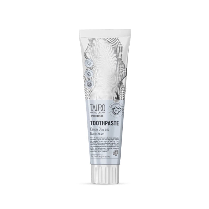 Tauro Pro Line Pure Nature Toothpaste with White Clay (kaolin) Zeolite and  for Dogs and Cats