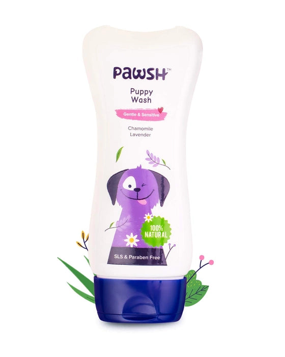Fofos Pawsh Natural Puppy Wash for all Breeds Dog Shampoo