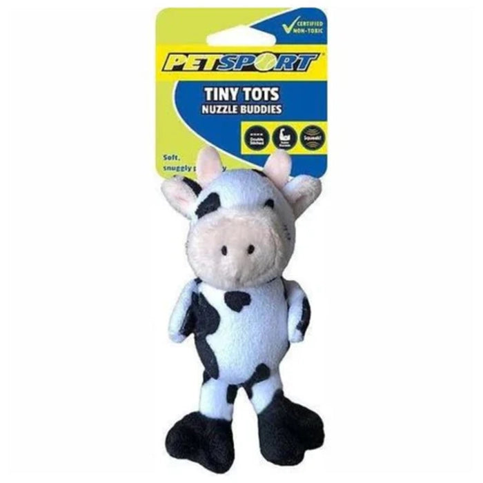 Petsport Tiny Tots Nuzzle Buddies Plush Toy for Dogs