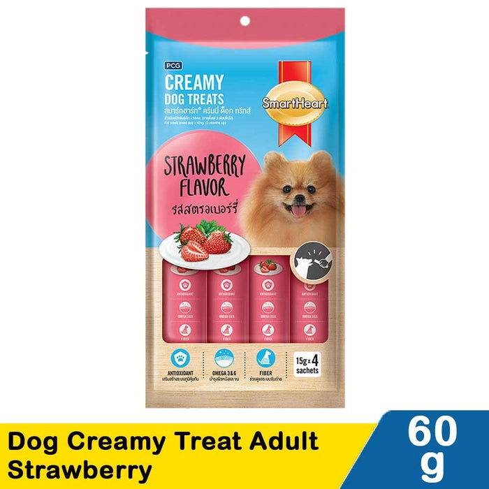 SmartHeart Dog Creamy Treats