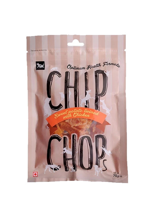 Chip Chops Sweet Potato Twined with Chicken Dog Treat