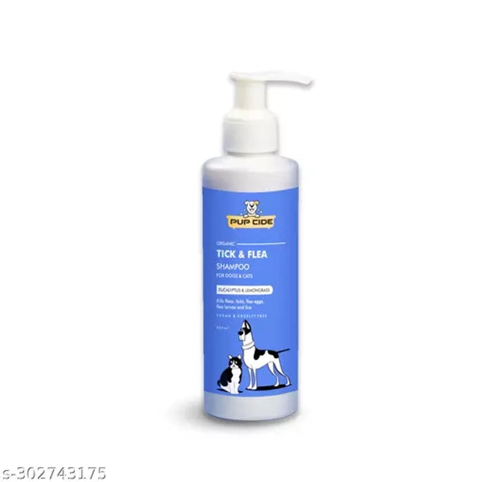Pupcide Flea & Tick Dogs Shampoo