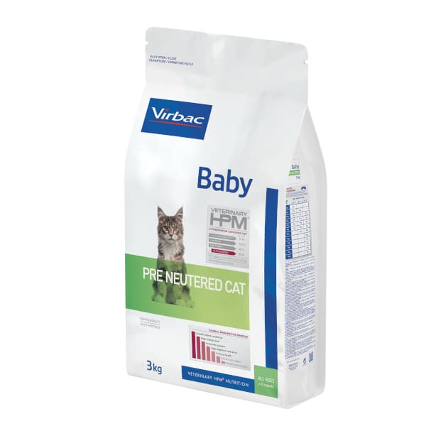 Virbac Baby Pre Neutered Cat Dry Food