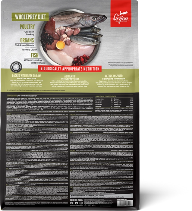 Orijen Adult Senior Dog Dry Food