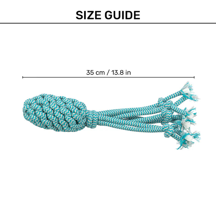 Trixie Octopus with Sound Rope Toy For Dogs