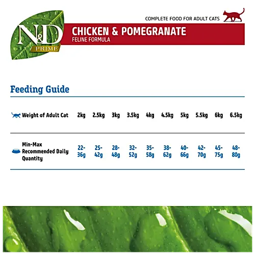 N&D Prime Chicken and Pomegranate Adult Cat Dry Food