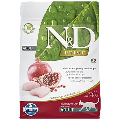 N&D Prime Chicken and Pomegranate Adult Cat Dry Food
