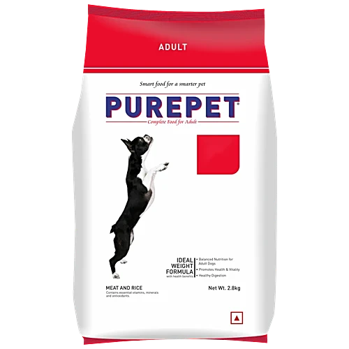 Purepet Chicken & Vegetable Adult Dog Dry Food