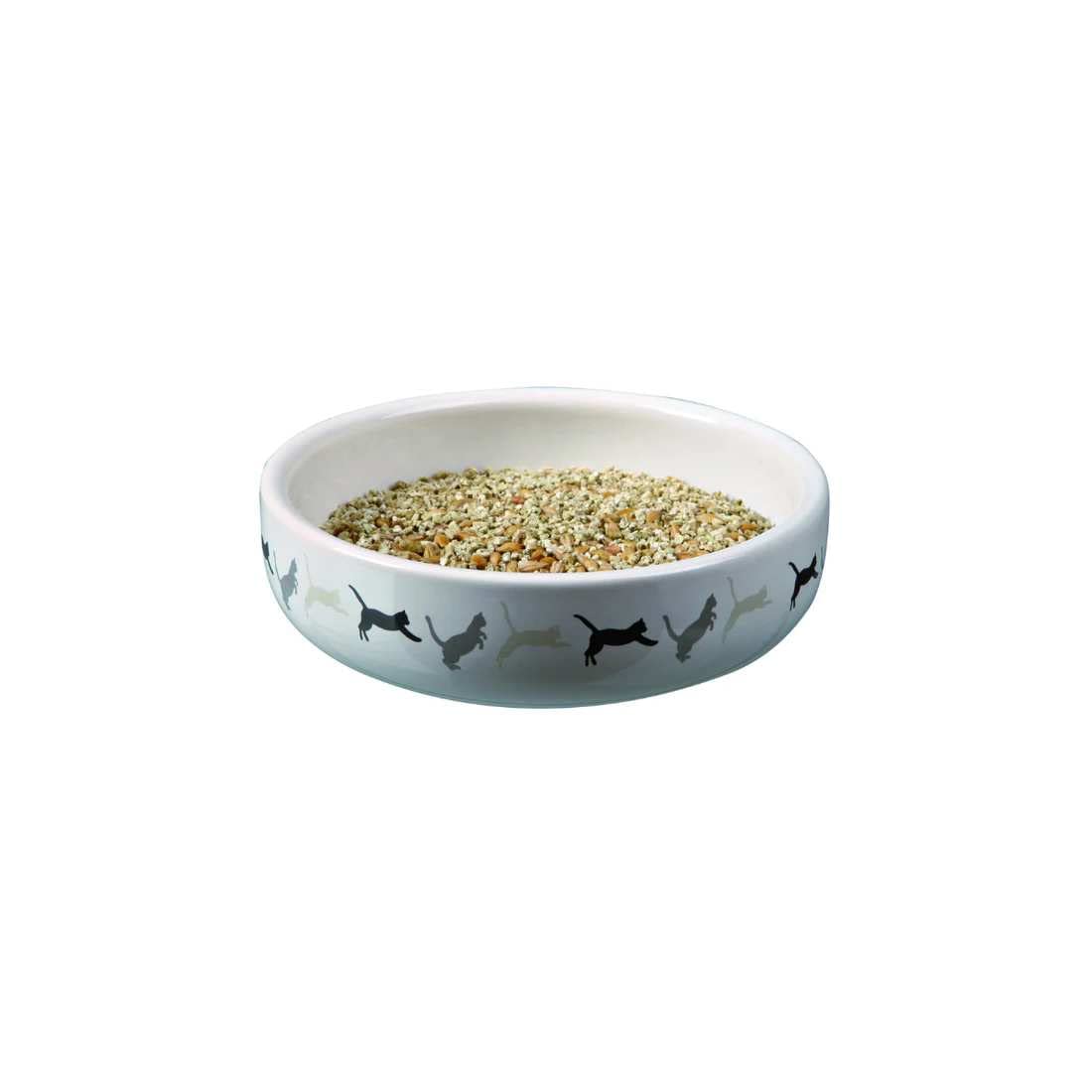 Trixie Ceramic Bowl with Cat Grass Seeds