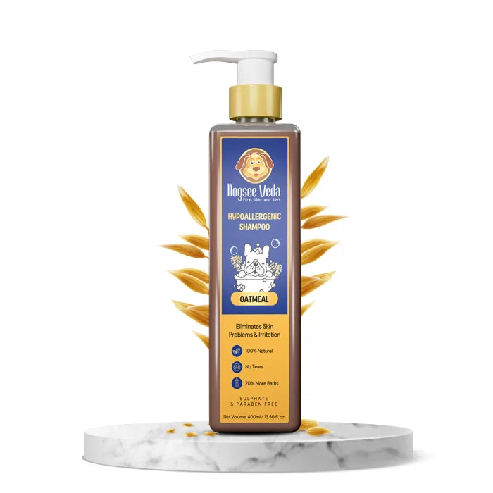 Dogsee Veda Oatmeal Hypoallergenic Dog Shampoo