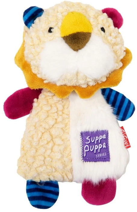 GiGwi Suppa Puppa Lion Squeaker Toy for Dogs