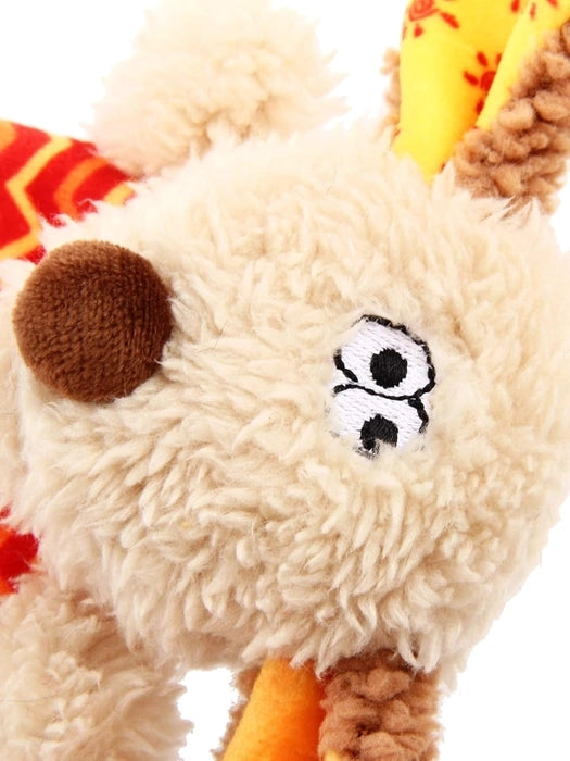 GiGwi Friendz with Refillable Squeaker Plush Toy for Dogs