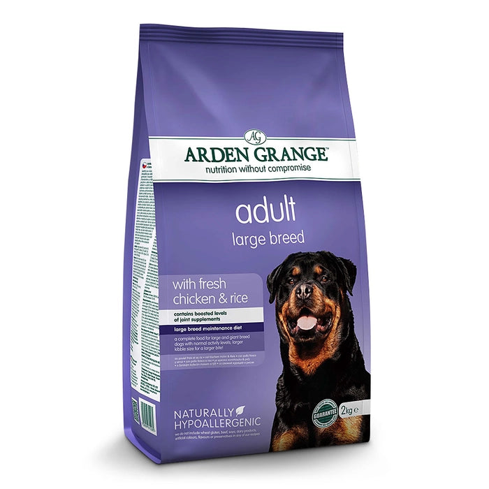 Arden Grange Fresh Chicken & Rice Large Breed Adult Dog Dry Food
