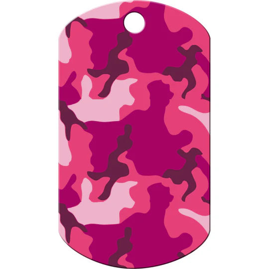 Quick Tag Camo Dog Name Tags