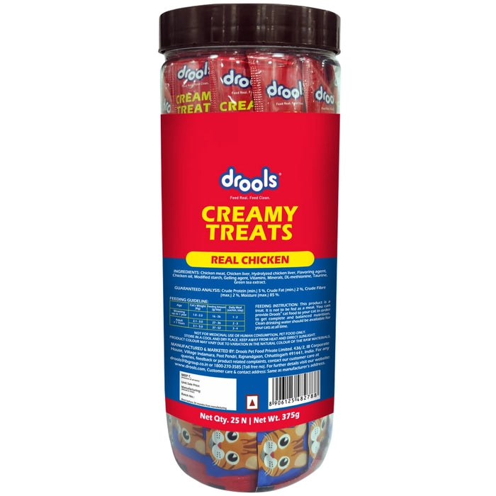 Drools Cat Lickable Creamy Treats 25 Pcs