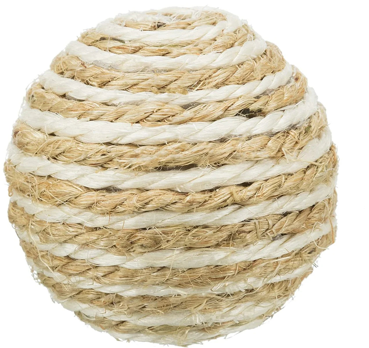 Trixie Sisal Ball with Rattle Toy for Cats
