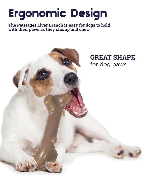 Petstages Liver Branch Dog Chew Toy