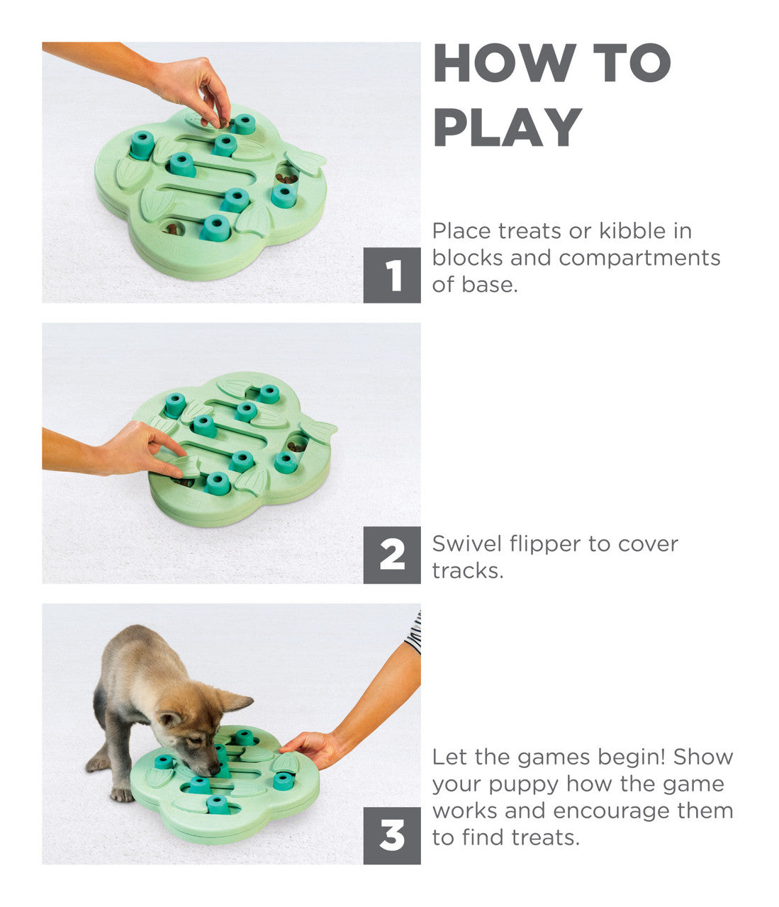 Outward Hound Puppy Hide N Slide Interactive Treat
