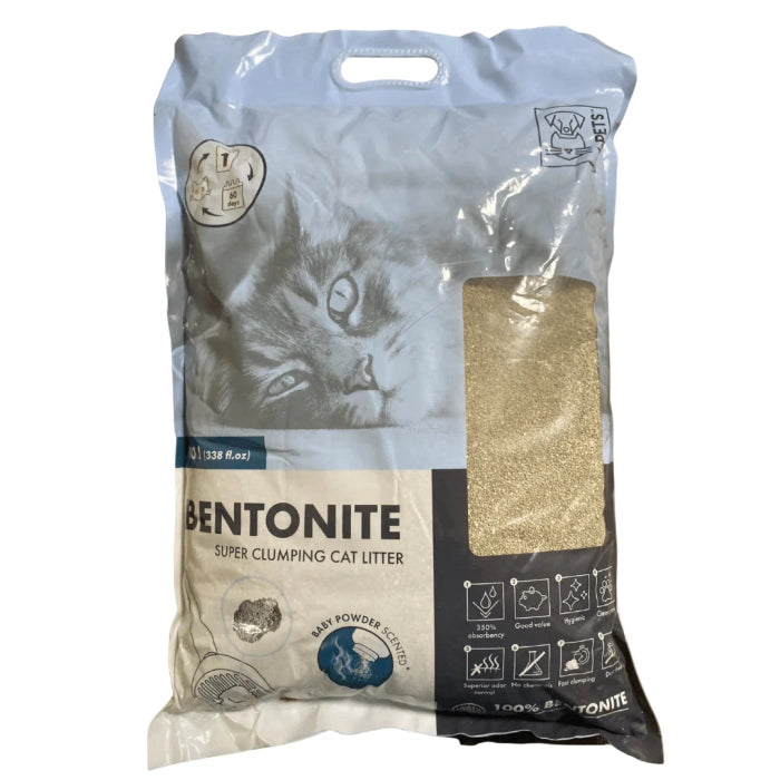 M Pets Bentonite Super Clumping Cat Litter