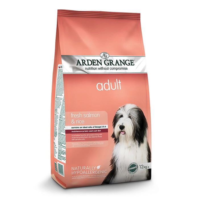 Arden Grange Fresh Salmon & Rice Adult Dog Dry Food